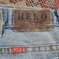 Wrangler W36 L31 Straight Leg Relaxed Fit Blue Denim Jeans