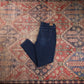 Levi's Signature W34 L28 Straight Leg Loose Fit Classic Ripped Style Blue Denim