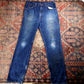 Levi's Orange Tab W34 L33 Straigth Leg Blue Denim Jeans