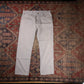 Levi's 508 W34 L26 Tapered Leg Regular Fit Beige Denim Jeans