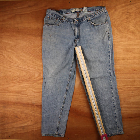 Levi's 559 Red Tab W40 L30 Straight Leg Relaxed Fit Blue Denim Jeans