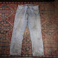 Levi's 551 W38 L31 Straight Leg Loose Fit Blue Denim Jeans