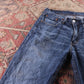 Levi's 505 Red Tab W30 L33 Straight Leg Regular Fit Blue Denim Jeans
