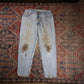 Levi's 551 W32 L28 Straight Leg Loose Fit Blue Denim Jeans