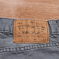 Levi's 505 Red Tab W36 L31 Straight Leg Regular Fit Grey Denim Jeans