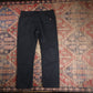 Dickies W36 L29 Straight Leg Black Cotton Blend Trousers