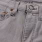 Levi's 519 Red Tab W28 L29 Slim Fit Grey Denim Jeans