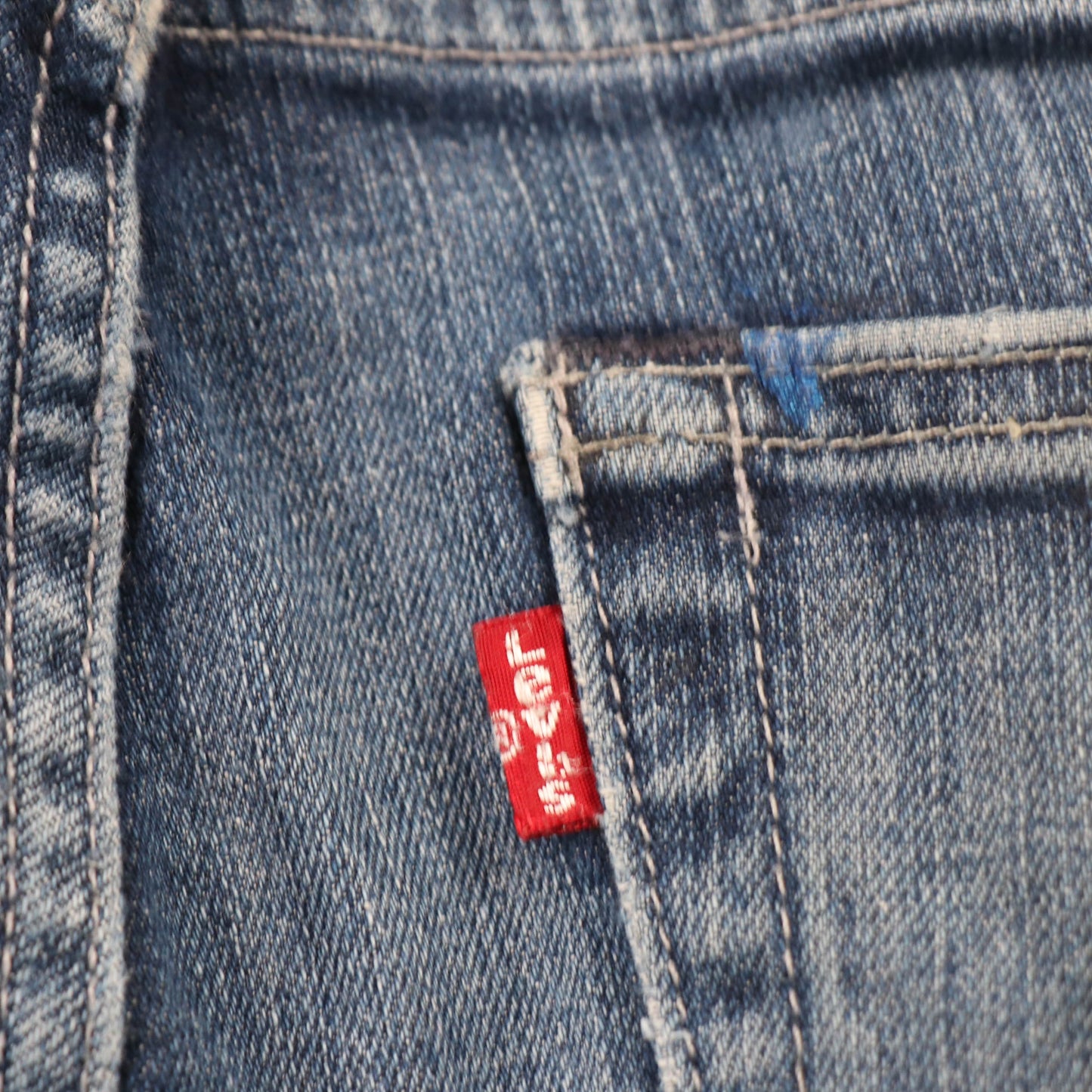 Levi's 508 Red Tab W32 L30 Tapered Leg Regular Fit Blue Denim Jeans
