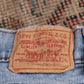 Levi's W28 L24 Capri Blue Denim Jeans