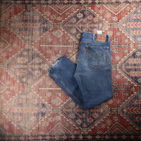 Levi's Red Tab W38 L31 Straight Leg Blue Denim Jeans