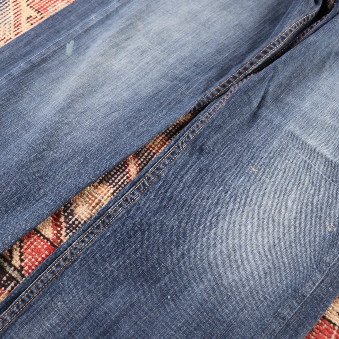 Levi's 505 Red Tab W32 L29 Straight Leg Regular Fit Blue Denim Jeans