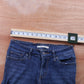 Levi's 711 Red Tab W28 L29 Skinny Blue Denim Jeans