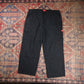 Dickies Double Knee W34 L25 Cargo Trousers Black Cotton Blend Trousers