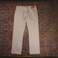 Levi's W34 L30 Straight Leg Loose Fit Beige Denim Jeans