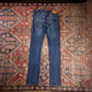 Levi's 520 W28 L31 Tapered Leg Slim Fit Blue Denim Jeans