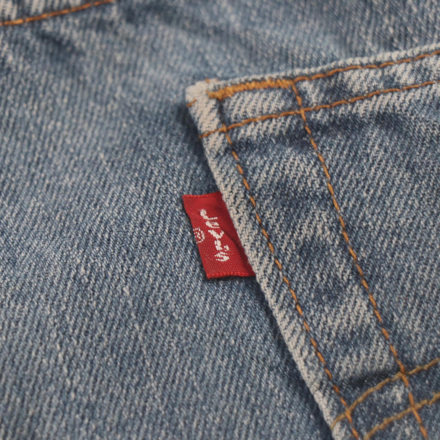 Levi's 550 Red Tab W40 L30 Tapered Leg Relaxed Fit Blue Denim Jeans