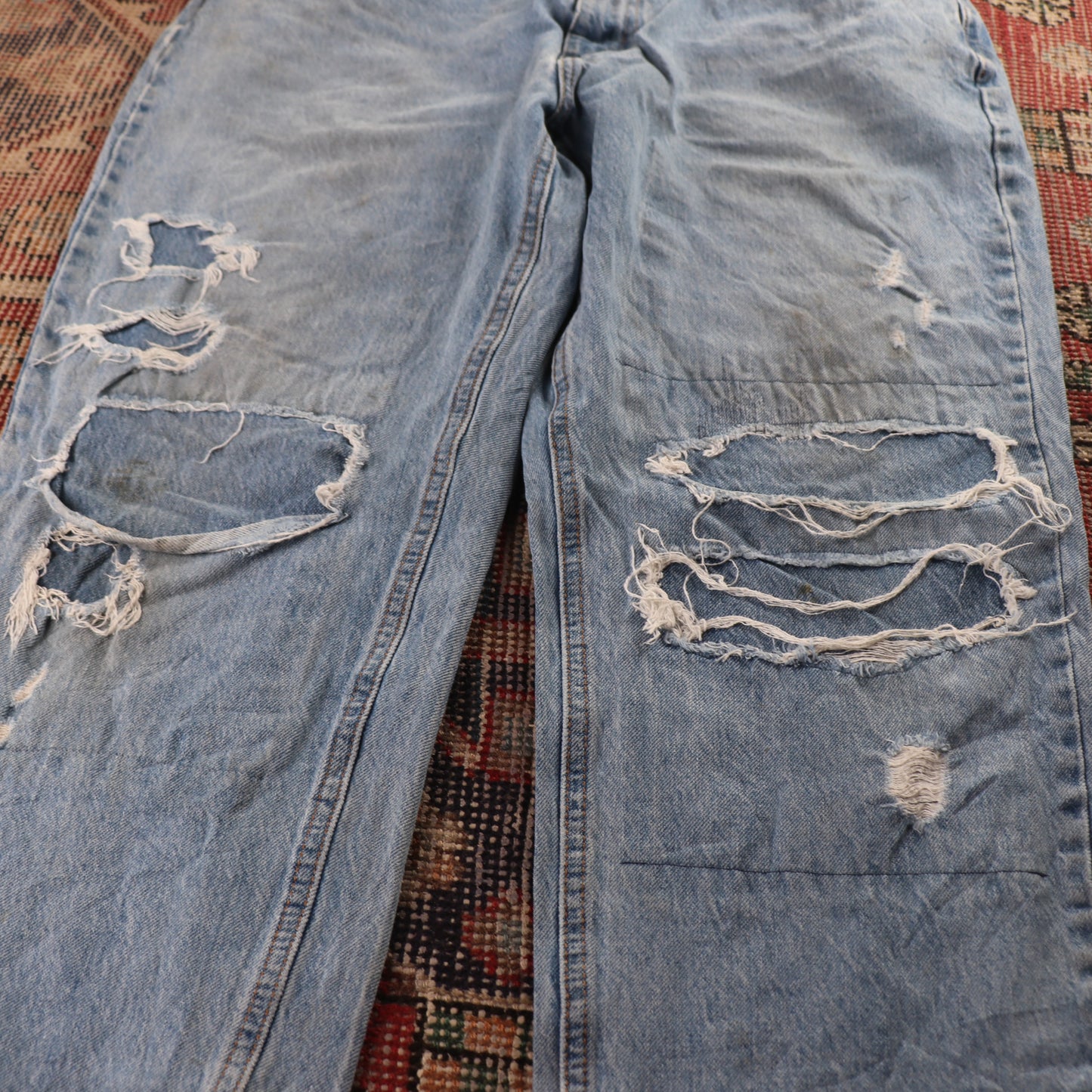 Levi's 541 Red Tab W24 L30 Tapered Leg Blue Denim Jeans