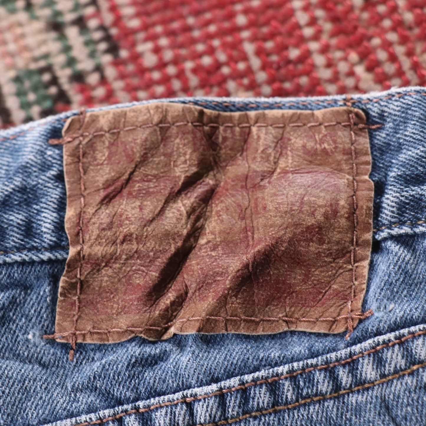 Levi's 514 Red Tab W28 L30 Straight Leg Blue Denim Jeans