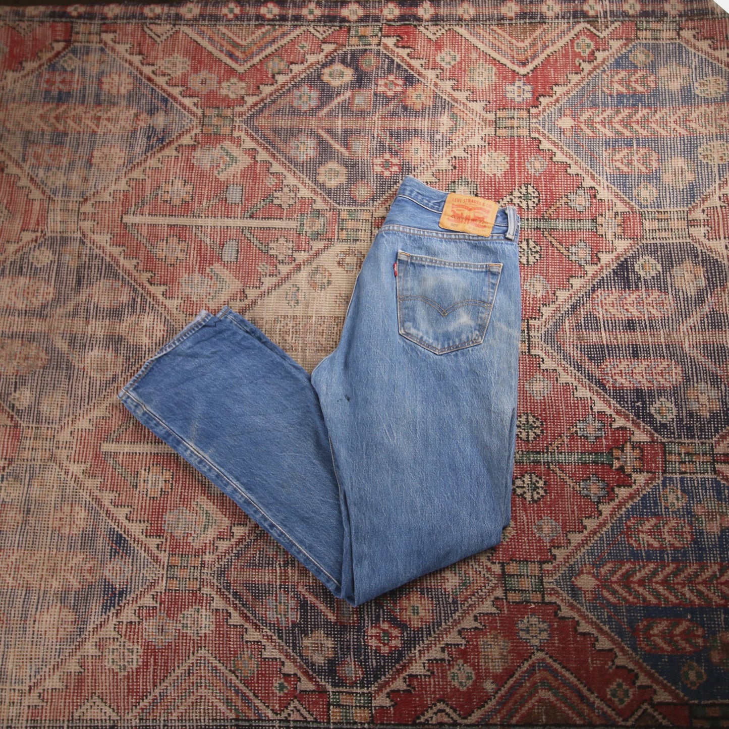 Levi's 501 W32 L32 Original Fit Blue Denim Jeans