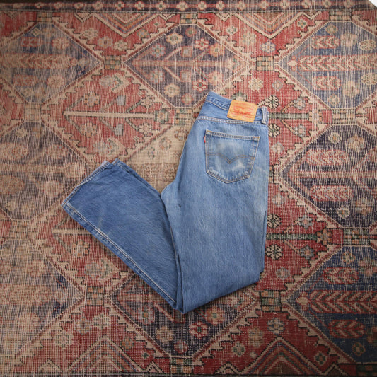 Levi's 501 W32 L32 Original Fit Blue Denim Jeans