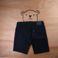 Levi's 405 Red Tab W36 L9 Regular Fit Black Denim Shorts