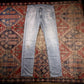 Levi's 510 W32 L31 Skinny Distressed Style Blue Denim Jeans