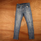 Levi's 517 Red Tab W28 L28 Bootcut Slim Fit Blue Denim Jeans