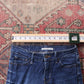 Levi's 711 Red Tab W26 L28 Skinny Blue Denim Jeans