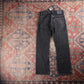 Levi's 505 Red Tab W36 L25 Straight Leg Regular Fit Grey Denim Jeans
