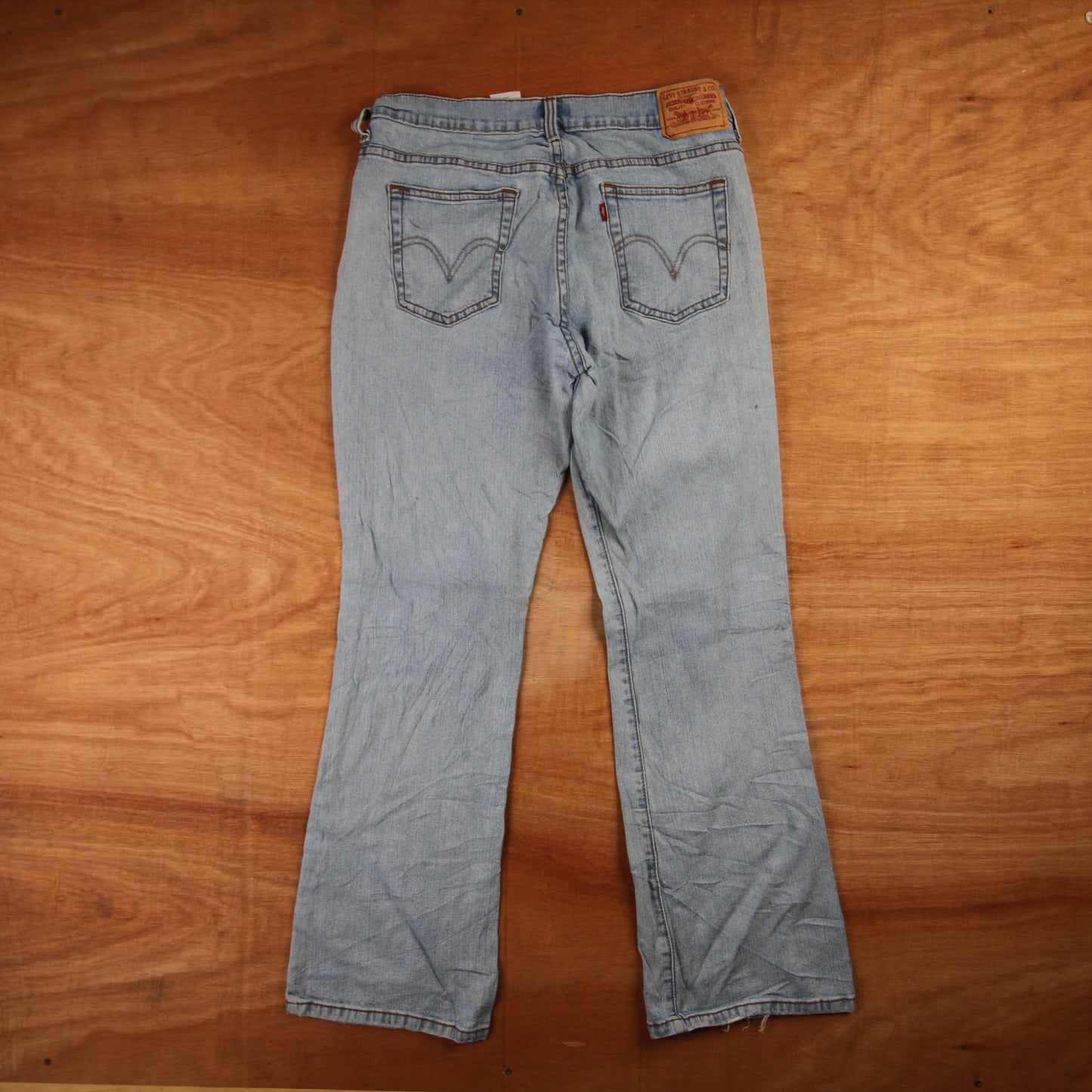 Levi's 181 Red Tab W30 L29 Bootcut Blue Denim Jeans