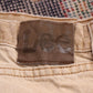 Lee W40 L28 Straight Leg Relaxed Fit Classic Ripped Style Beige Denim Jeans