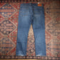 Levi's 514 W40 L28 Straight Leg Blue Denim Jeans