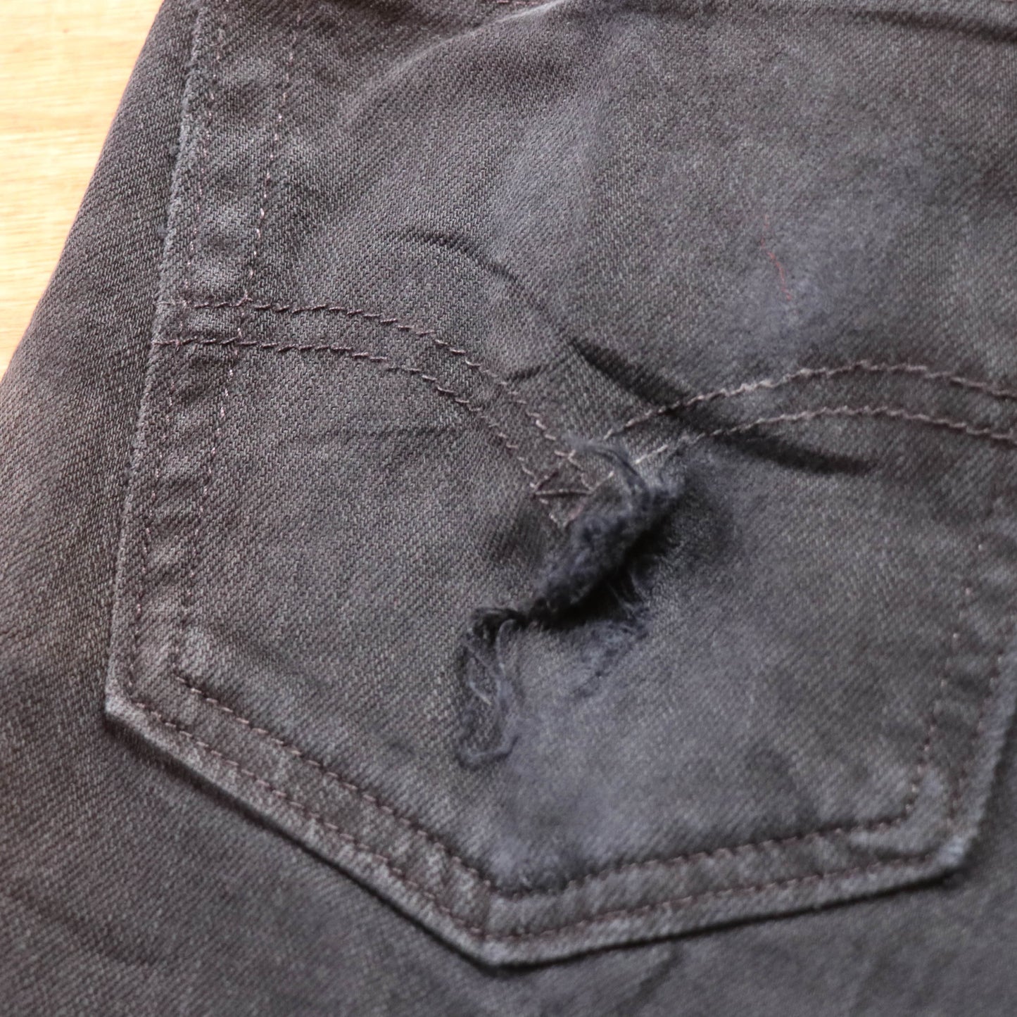 Levi's Red Tab W34 L29 Slim Black Denim Jeans