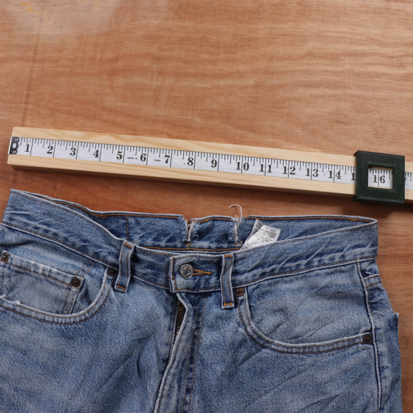 Levi's 501 Red Tab W32 L31 Original Fit Blue Denim Jeans