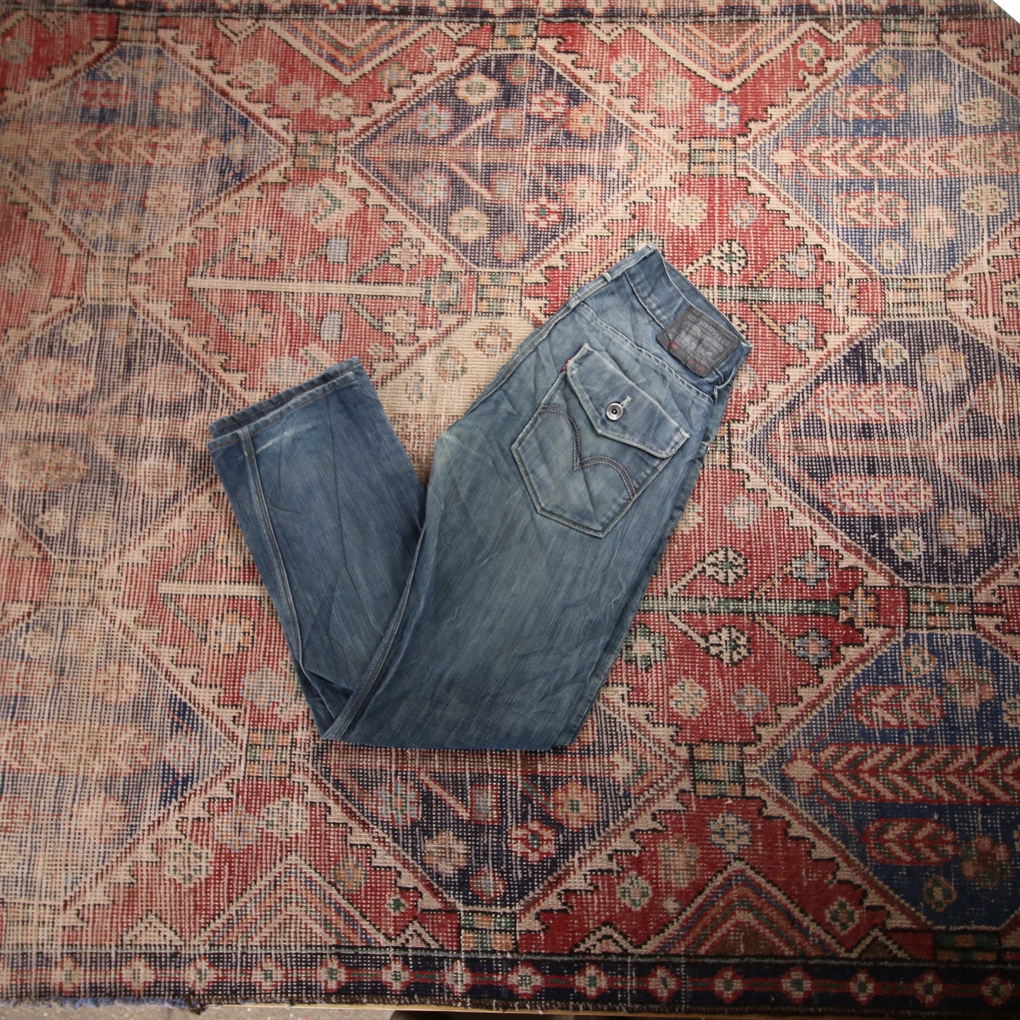 Levi's 514 W32 L30 Straight Leg Blue Denim Jeans