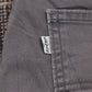 Levi's W34 L31 Straight Leg Black Denim Jeans