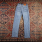 Levi's 514 W26 L29 Straight Leg Blue Denim Jeans