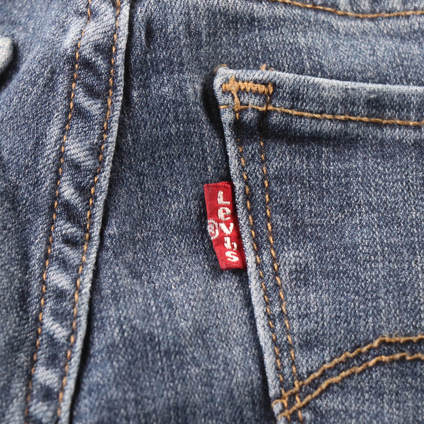 Levi's Red Tab W26 L29 Skinny Classic Ripped Style Blue Denim Jeans