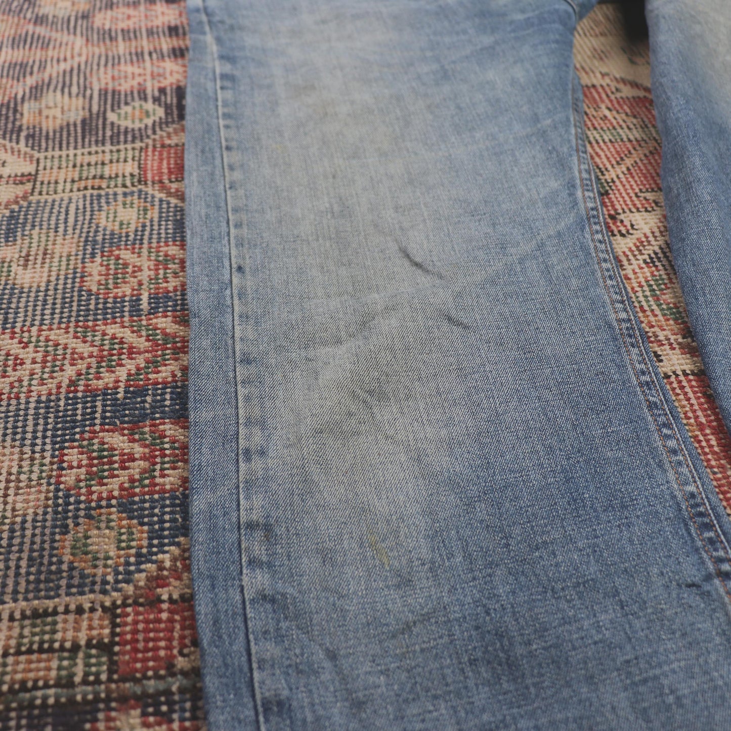 Levi's 505 W36 L31 Straight Leg Regular Fit Blue Denim Jeans