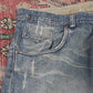 Lee W34 L31 Straight Leg Relaxed Fit Blue Denim Jeans