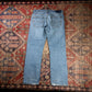 Levi's W32 L29 Straight Leg Relaxed Fit Blue Denim Jeans
