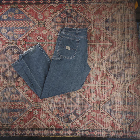 Wrangler W38 L31 Carpenter Blue Denim Jeans