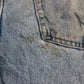 Wrangler W32 L30 Straight Leg Relaxed Fit Classic Ripped Style Blue Denim Jeans
