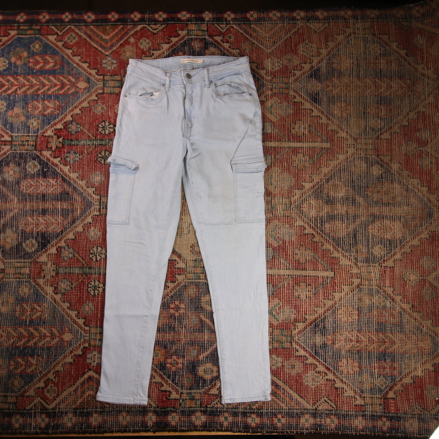 Levi's 721 W28 L27 Skinny Blue Denim Jeans