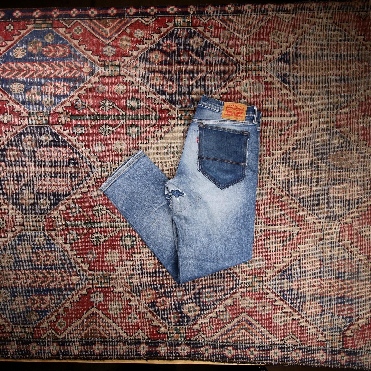 Levi's 541 W32 L30 Tapered Leg Blue Denim Jeans