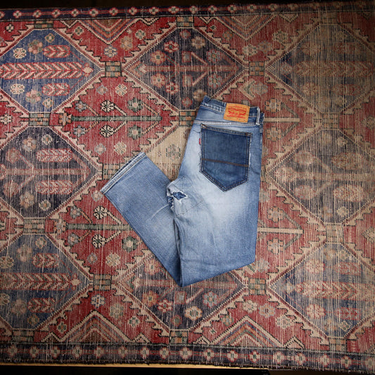 Levi's 541 W32 L30 Tapered Leg Blue Denim Jeans