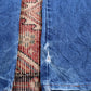 Wrangler W34 L30 Straight Leg Relaxed Fit Blue Denim Jeans