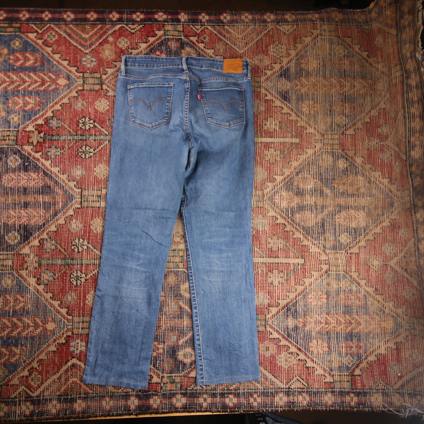Levi's 712 W30 L28 Slim Fit Blue Denim Jeans
