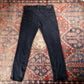 Levi's W36 L30 Straight :Leg Black Denim Jeans
