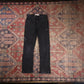 Levi's 502 W26 L26 Tapered Leg Regular Fit Black Denim Jeans